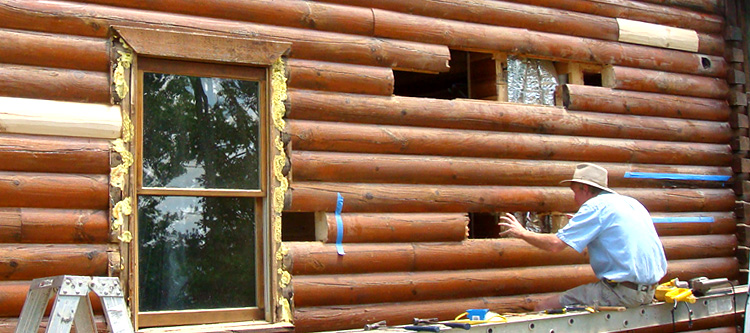 Log Home Repair Charlton County, Georgia